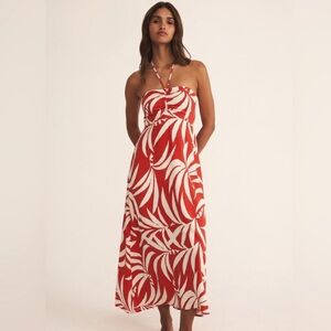 NWT Z Supply Elodi Vacances Midi Dress Large